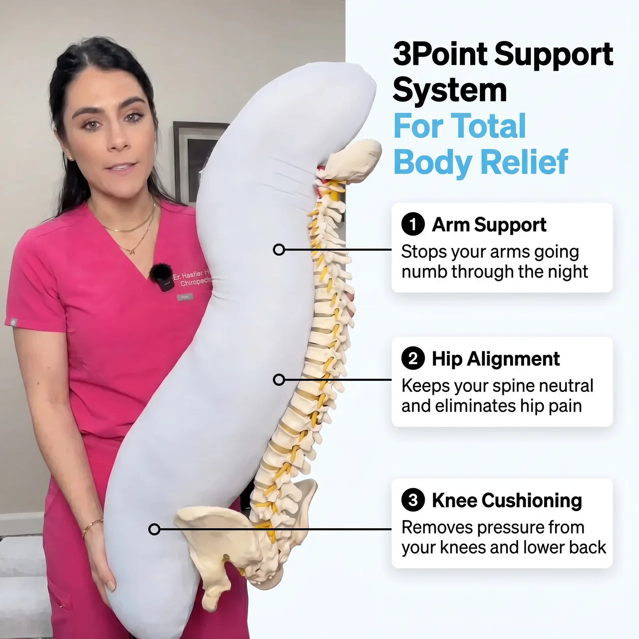 The Risely BodyAlign Pillow Risely